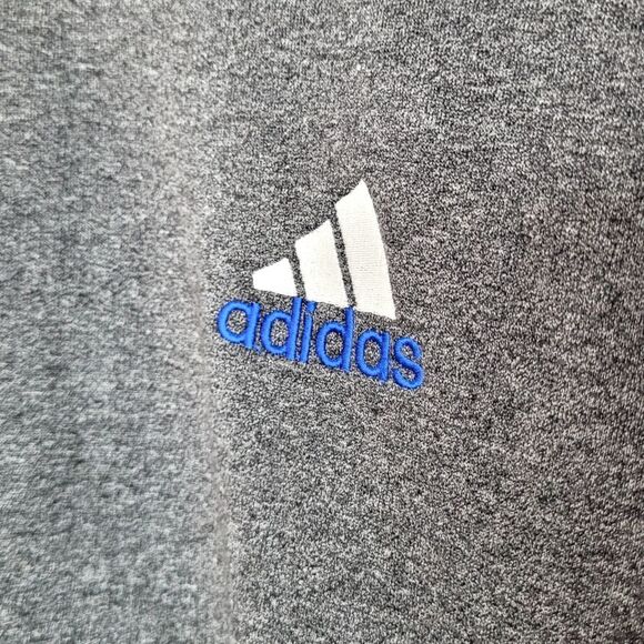 Vintage Y2K Adidas Gray Crewneck Sweater Size XXL - Picture 4 of 6